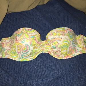 strapless swimsuit top
